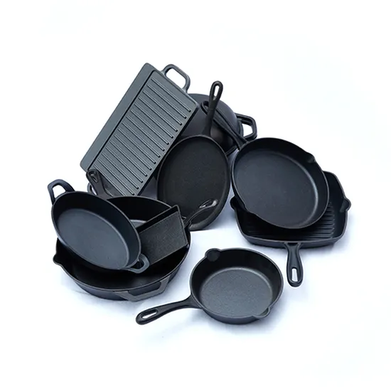 鋳鉄製キャンプ調理器具7点セット